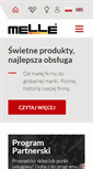 Mobile Screenshot of melle.com