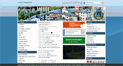 Desktop Screenshot of comune.melle.cn.it